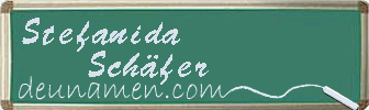 Stefanida Schäfer Visitenkarte